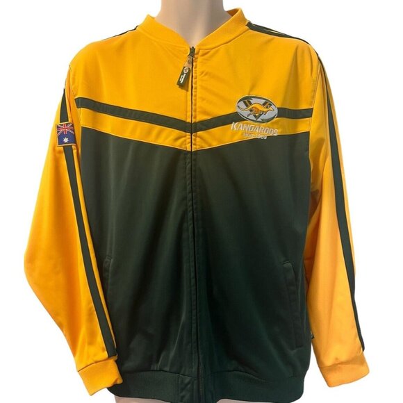 ARL Development Kangaroos NRL Rugby League Rare Full Zip Jacket Mens Large READ - Picture 2 of 16
